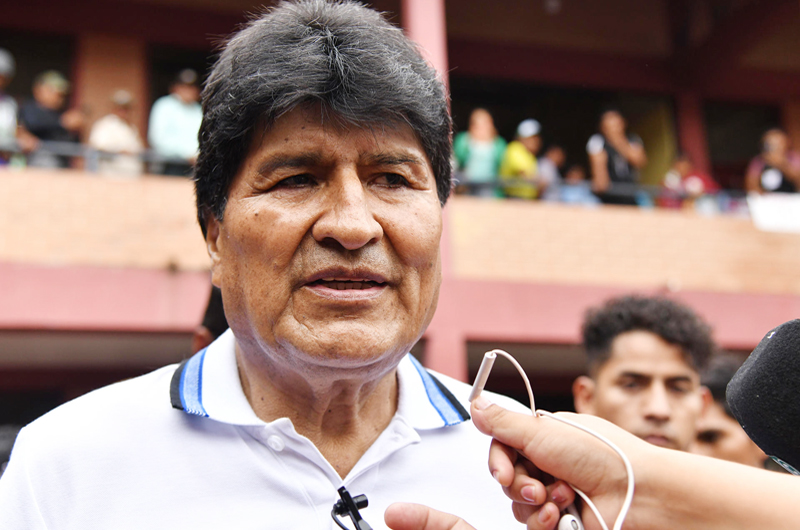 Activan una alerta migratoria contra Evo  Morales por caso de supuesta trata de personas