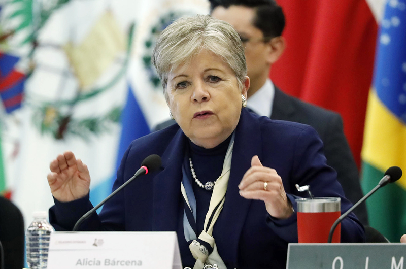 La canciller Alicia Bárcena anuncia que México quiere ser “un mejor destino” para la migración