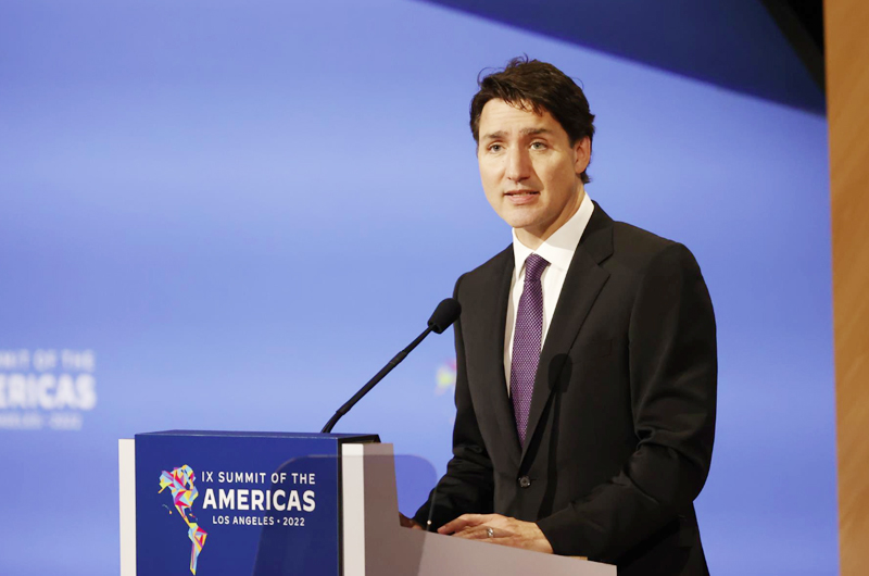 Justin Trudeau pide atender razones de origen que fuerzan la migración