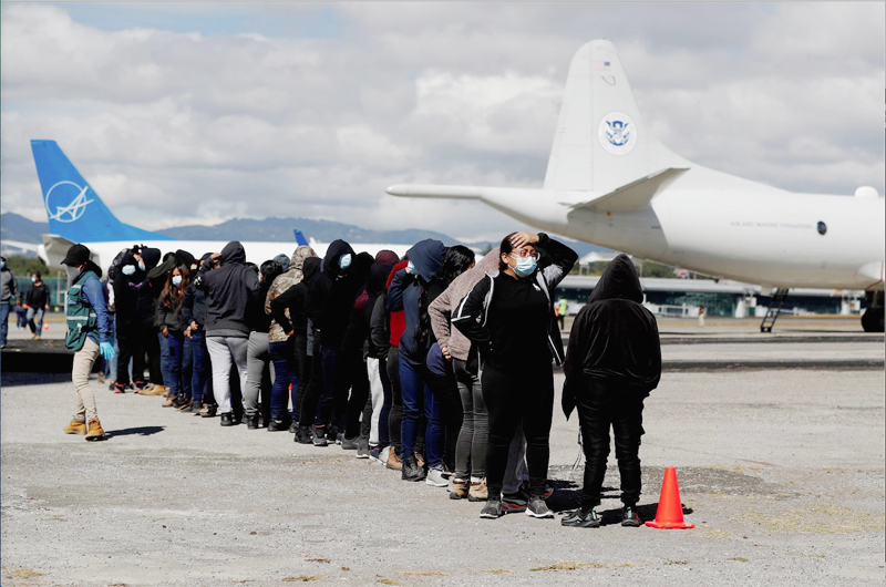 Guatemala ha expulsado en 2022 a más de 9 mil personas en frontera con Honduras