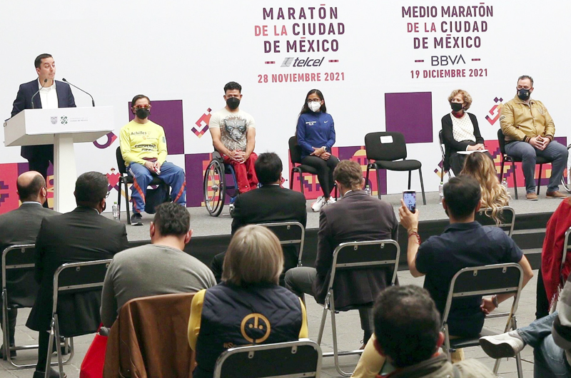 El Maratón de la CDMX reunirá a unos 20 mil competidores
