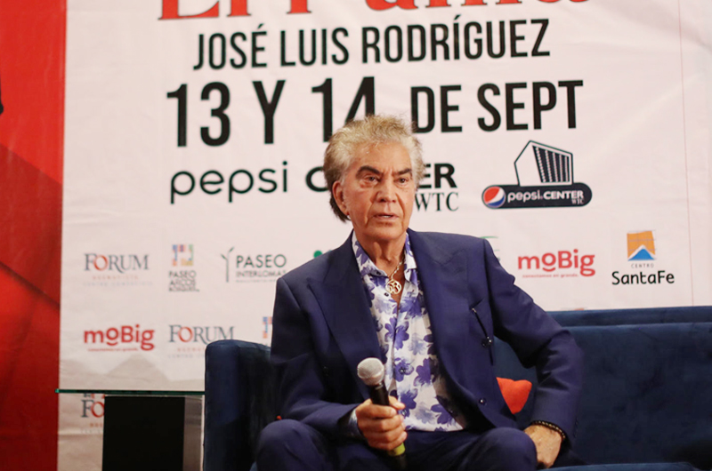 El cantante José Luis Rodríguez “El Puma” regresa a México