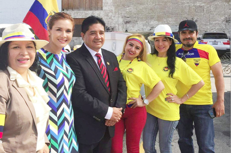 En LA y San Fracisco, reconocen labor del Club de Ecuatorianos de Las Vegas