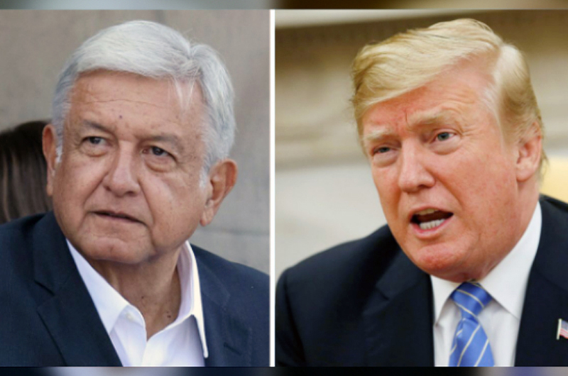 Encomió Trump a AMLO y negociación comercial con México