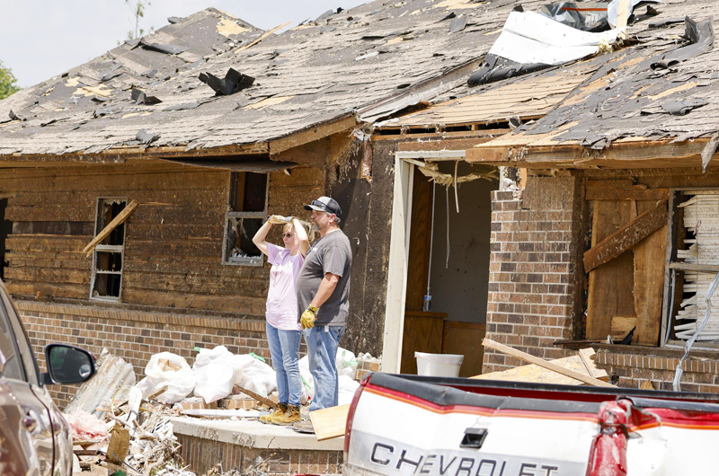 Miles sin electricidad y al menos dos muertos por tornados en Luisiana 