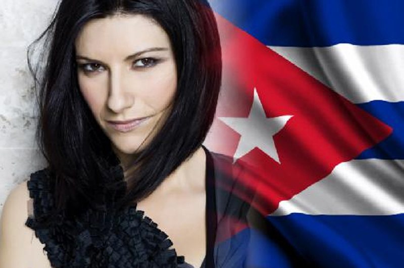 Laura Pausini cumplió su sueño de cantar en Cuba
