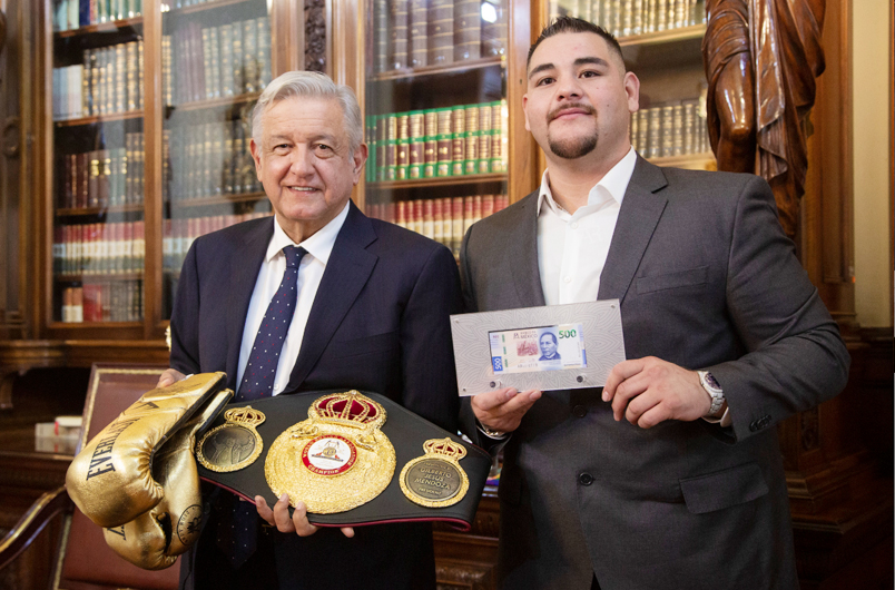 Boxeador Andy Ruiz hizo emotiva y emocionante visita a CDMX
