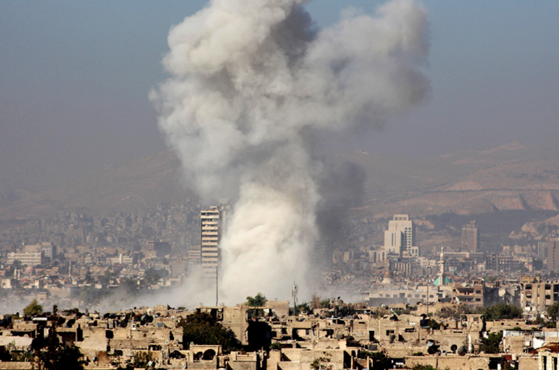 Mueren 206 civiles en noviembre durante bombardeos de EUA en Siria