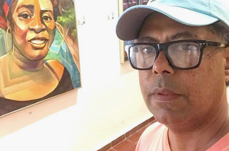 El talentoso Carlos Porfirio, un sobresaliente pintor dominicano