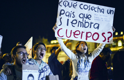México: sin avances en identificación de estudiantes