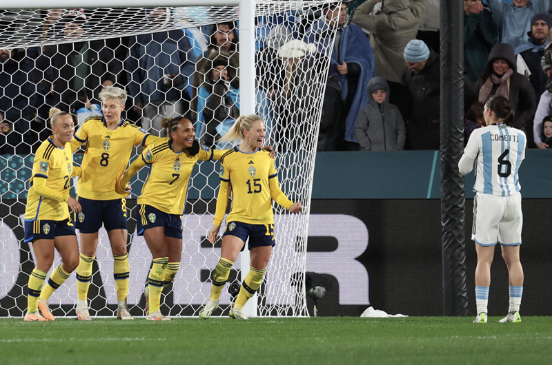 Suecia acaba con el sueño de Argentina 
