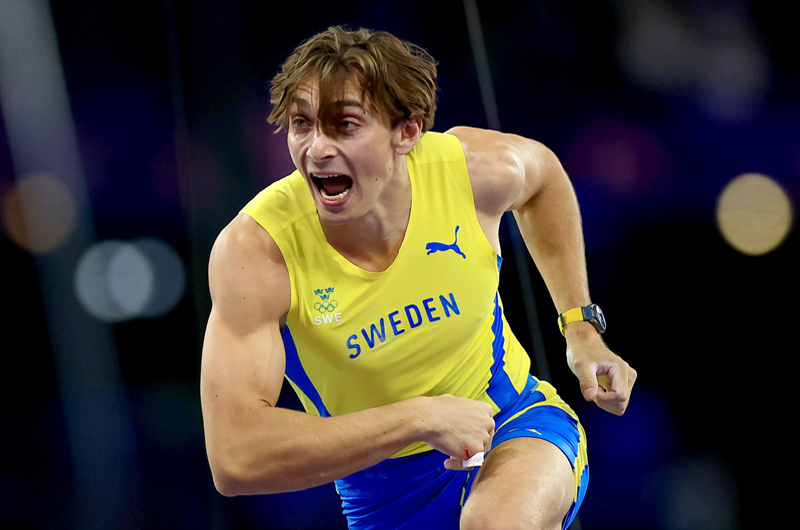 Mondo Duplantis y Karsten Warholm se medirán en una prueba de 100 metros lisos en Zúrich