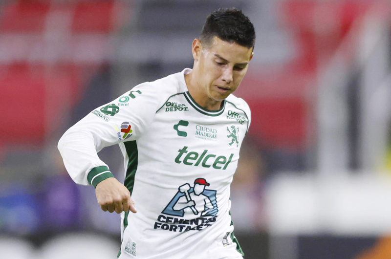 James Rodríguez provoca un penalti en su debut y colabora en triunfo del León sobre Atlas