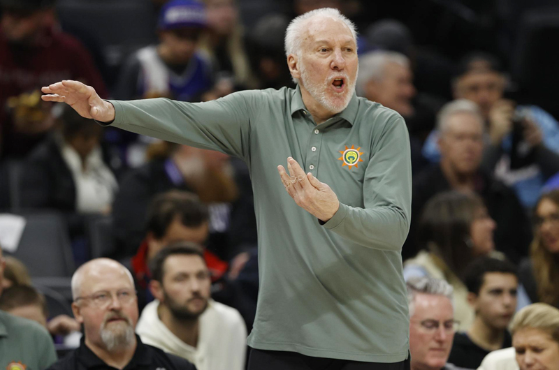 Popovich sufrió un “leve derrame cerebral” y no hay fecha de regreso a los Spurs