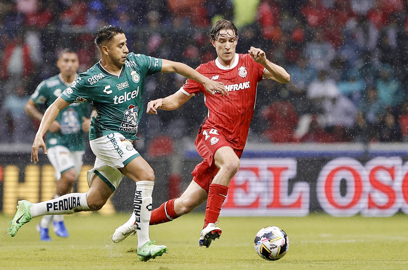 El portugués Paulinho da el empate a Toluca contra León y se confirma como líder goleador 