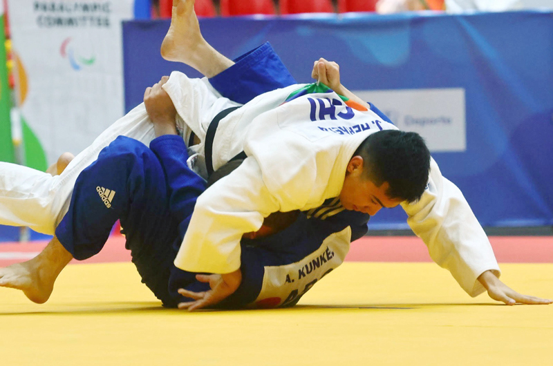 Judoca Johann Herrera se alista con ambición y orgullo