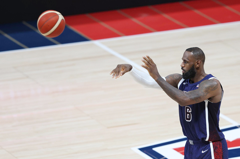 Lebron James será abanderado de Estados Unidos en la ceremonia de apertura de París 2024