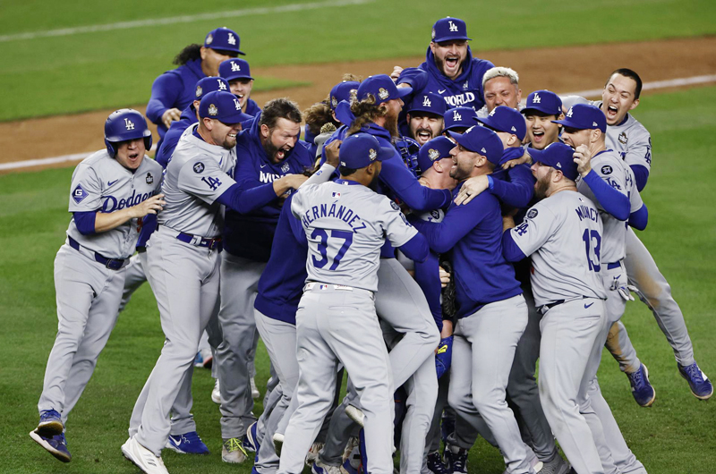 Los Ángeles Dodgers conquistan su octava Serie Mundial