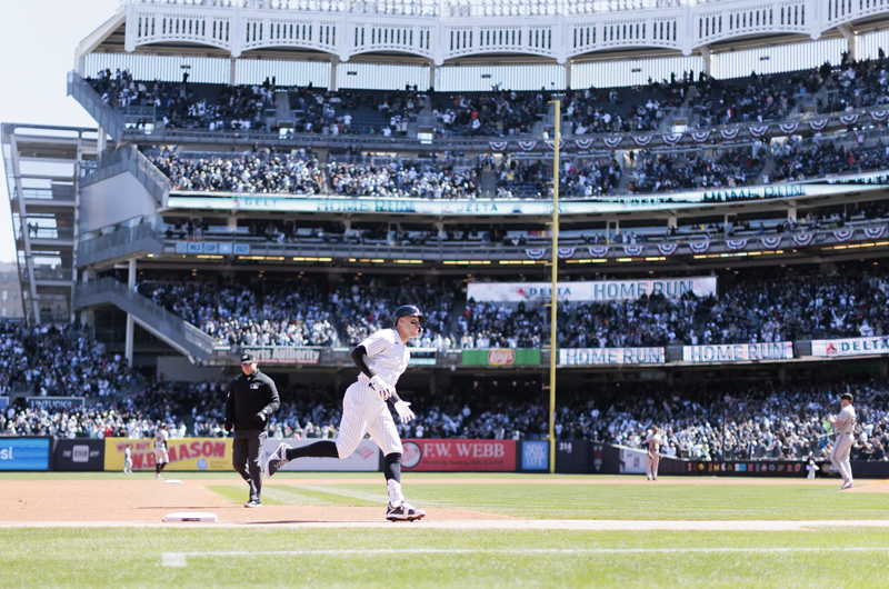 Aaron Judge firma dos jonrones ante los Rockies y se pone a ritmo de 63 en la temporada 