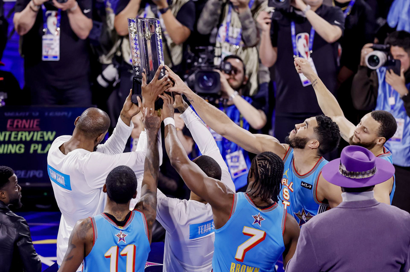 Curry, Durant y compañía conquistan el primer All-Star de la NBA con forma de ‘final four’