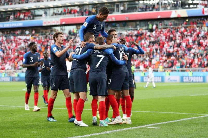 Con empate sin goles, Francia y Dinamarca sellan su boleto a 