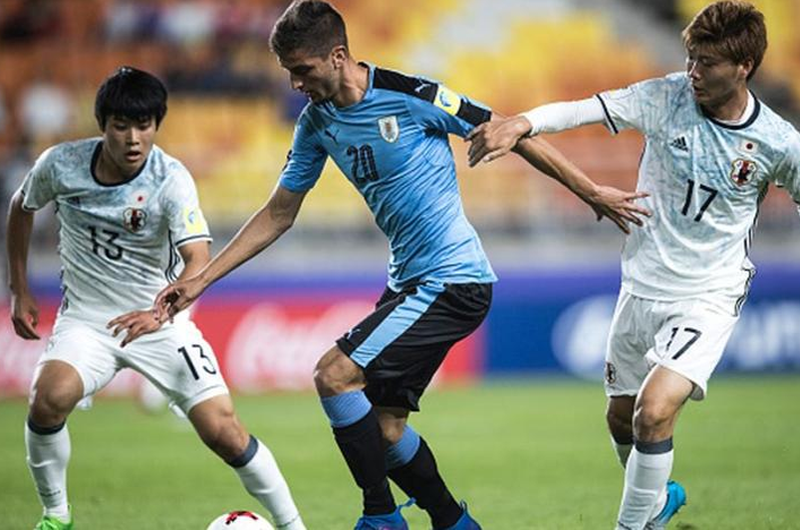 Japón vence 4-3 a Uruguay en partido amistoso