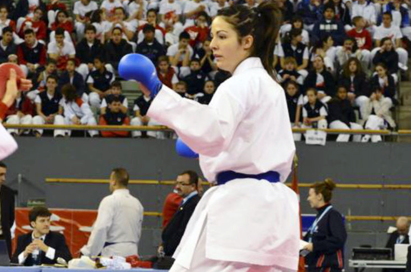 Karateca mexicana Sachiko Ramos con bronce en Open de París