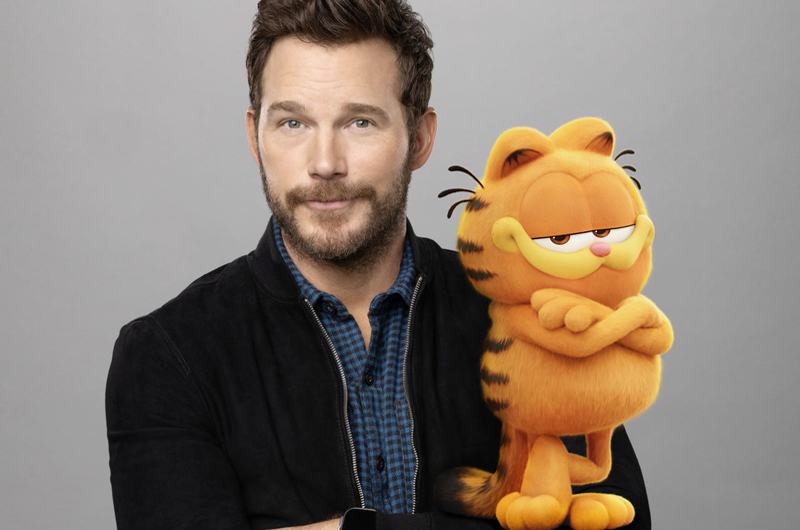 Chris Pratt dice que prestar su voz para ‘Garfield’ le dejó enseñanzas sobre paternidad 