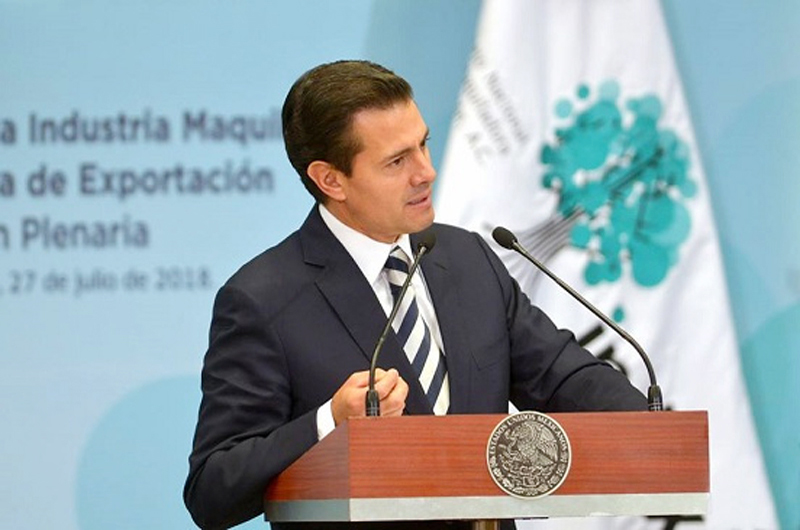 Confía Peña Nieto que concluya renegociación del TLCAN
