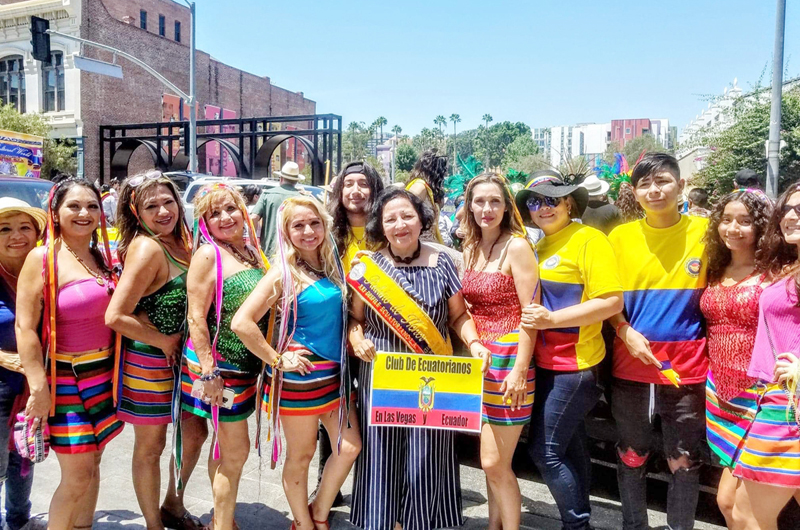 Promueven ecuatorianos de Las Vegas su cultura