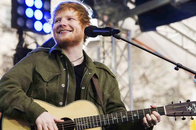 Ed Sheeran se mantiene entre los músicos más ricos de Reino Unido