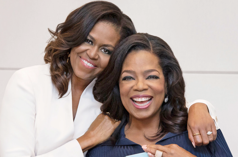 Oprah Winfrey invita a Michelle Obama a su gira 