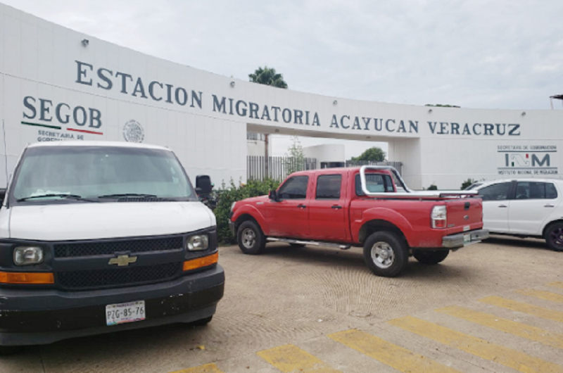 Estación migratoria de  Veracruz ha recibido a 34 mil personas este año