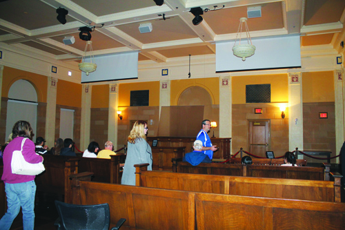 La corte donde se llevó a cabo la audiencia del 15 de noviembre de 1950
