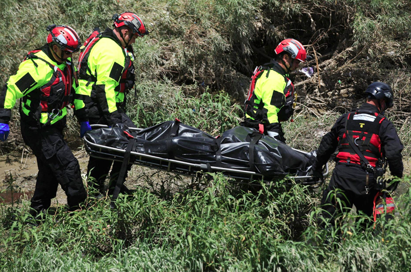 México recupera el cuerpo de un migrante peruano en fronterizo río Bravo
