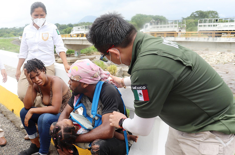 Agentes hallan a 88 migrantes en dos acciones en estados mexicanos de Veracruz y Oaxaca