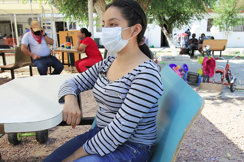 Migrantes ven discriminación ante falta de vacunas en frontera norte mexicana