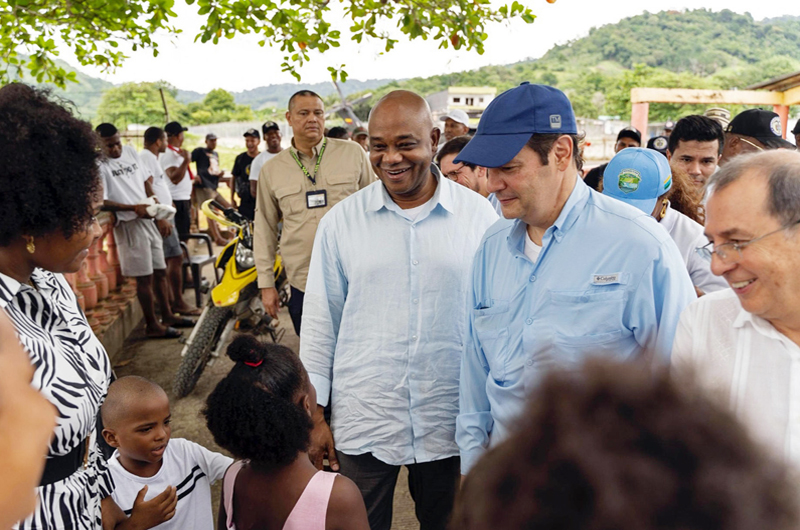 Los cancilleres de Colombia y Panamá culminan “fructífera” visita a zona fronteriza del Darién