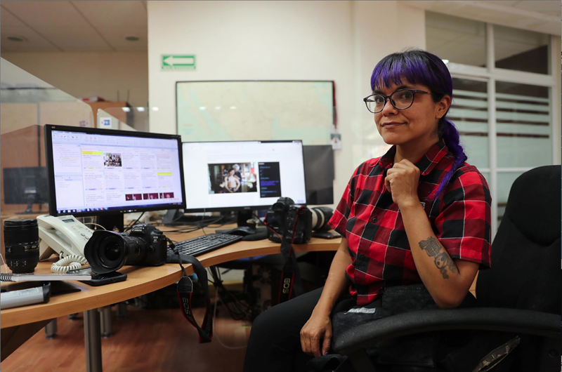 Sáshenka Gutiérrez, una fotorreportera del otro lado de las mentiras