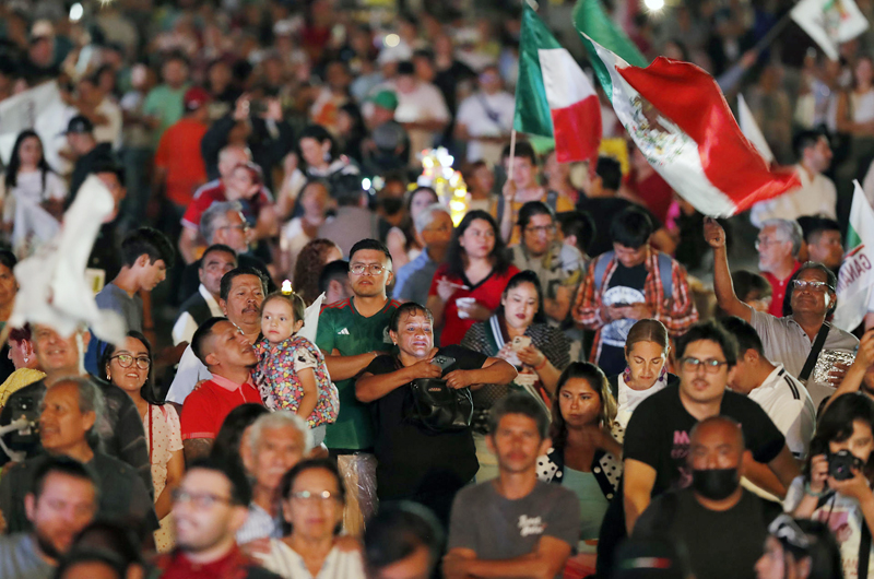 Sheinbaum hace historia en una noche triunfal para el movimiento de López Obrador