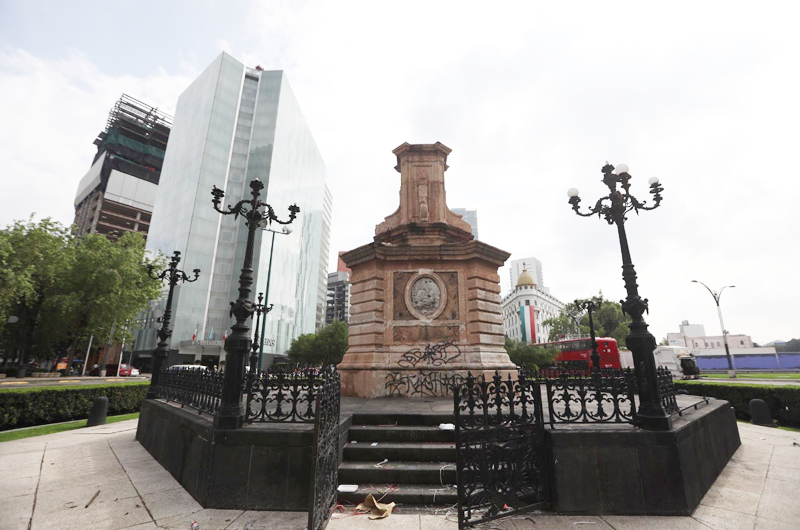 Estatua de mujer indígena sustituirá a escultura de Colón en Ciudad de México