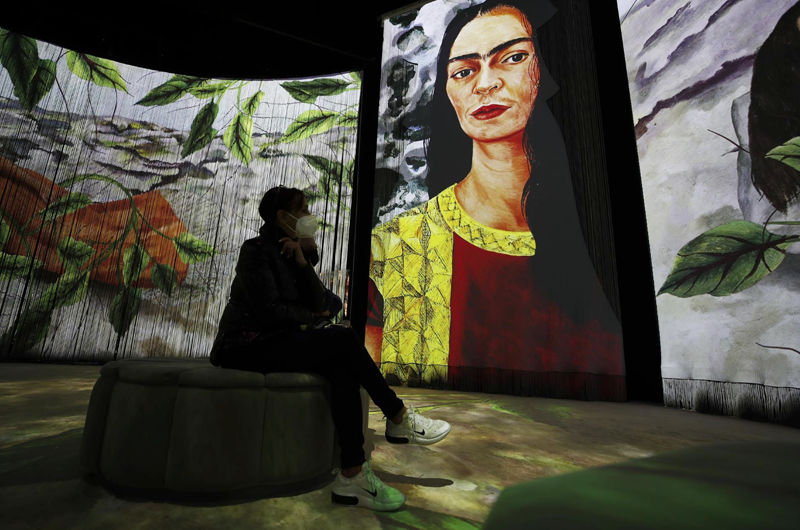 Sensaciones e inmersión digital para conocer las aristas de Frida Kahlo