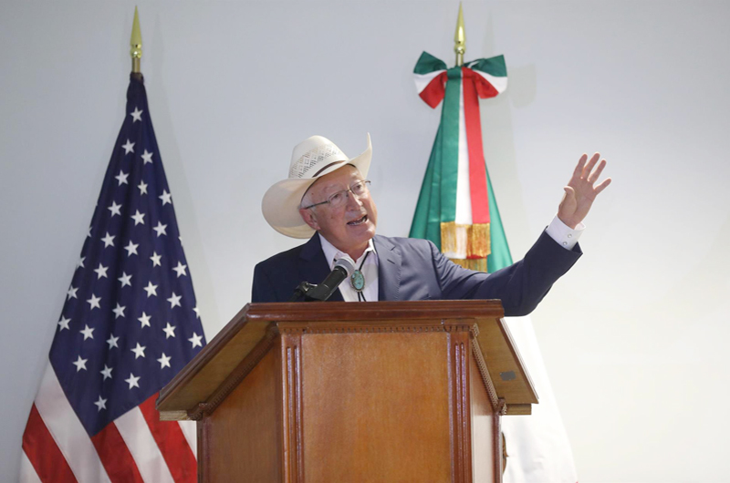 El nuevo embajador de EE.UU. llega a México con migración y pandemia de prioridad