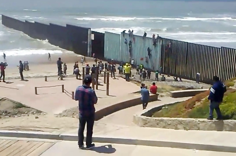Refuerzan en Tijuana acciones ante intento de cruce de migrantes a EUA