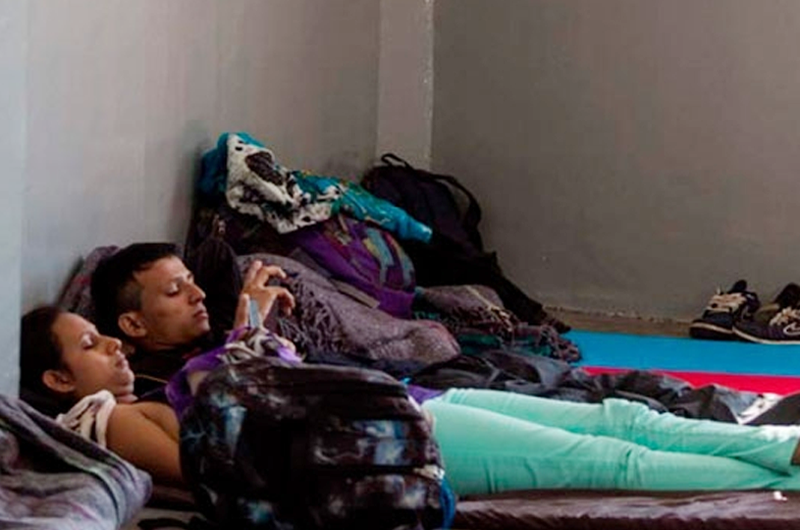 Continúan en albergue de Tláhuac 60 migrantes de la caravana