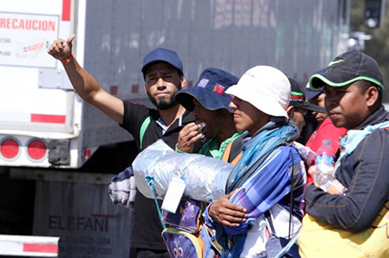 Solicitan 50 migrantes centroamericanos su repatriación voluntaria