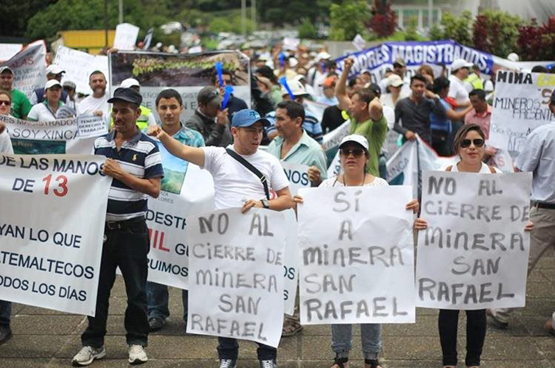 Autoridades de Guatemala preparan consulta sobre el futuro de minera