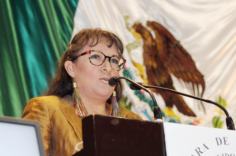 Pide diputada reunión México-EUA para atender crisis humanitaria