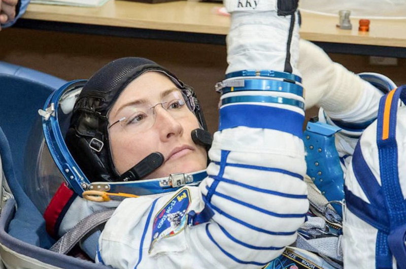 Christina Koch, la mujer con mayor estancia espacial