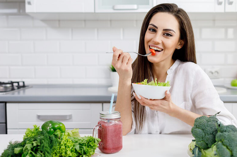 Para la salud y belleza de la piel... No descuidar la alimentación